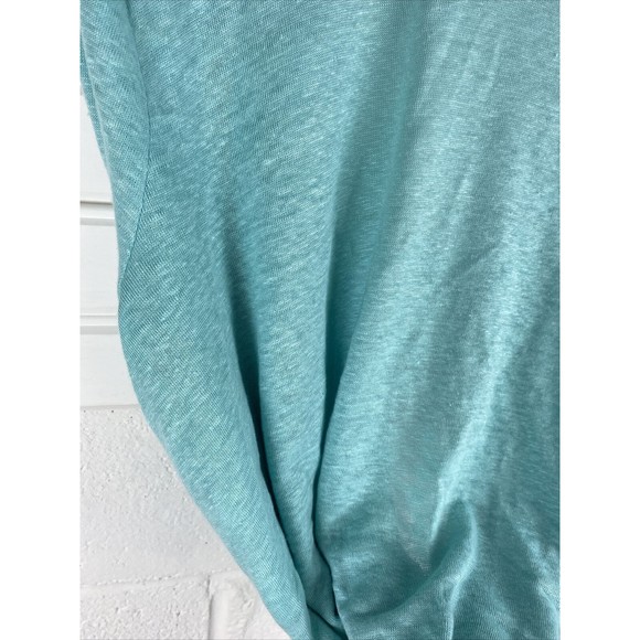 J. Jill Love Linen Cardigan Sweater Womens Medium P teal Knit cardigan - Picture 7 of 7